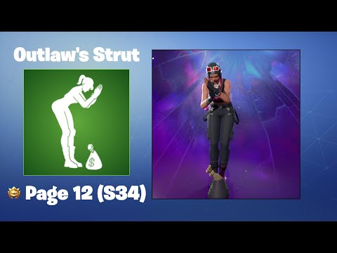 Outlaw's Strut | Fortnite Emote