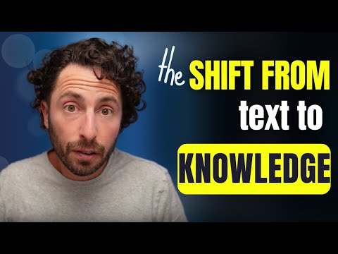 From Text to Knowledge: The Evolution of Information