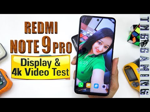 Redmi Note 9 Pro - 4K Video & Display Test