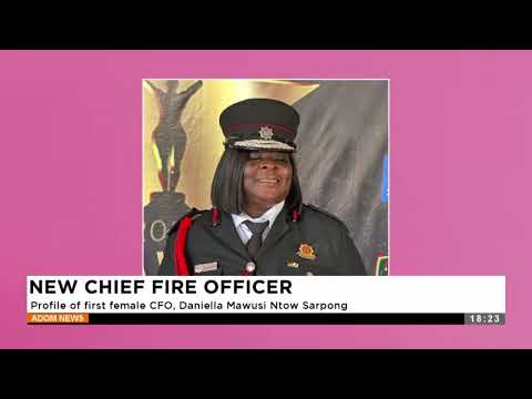 New Chief Fire Officer: Profile of first female CFO, Daniella Mawusi Ntow Sarpong (14-03-25)