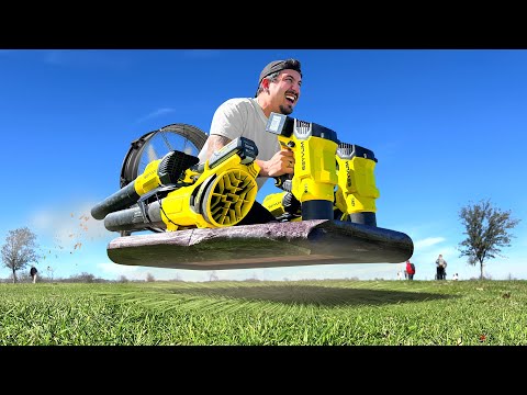 I Built a Hovercraft!