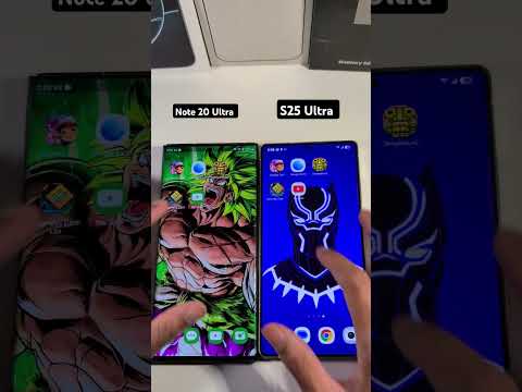 S25 Ultra Vs Note 20 Ultra Speed Test!