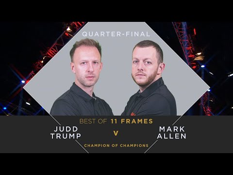 Judd Trump's BRILLIANT Play vs. Mark Allen! Snooker Champion of Champions 2022