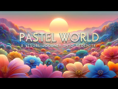 Pastel World: A Visual Journey into Serenity | AA-vfx