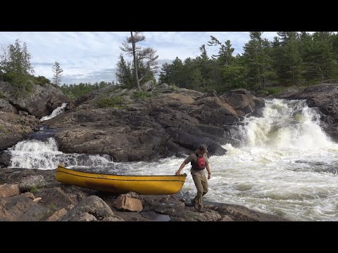 Solo Camping and Canoeing on the Moon River