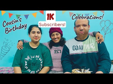 1k subscribers and birthday celebration 🥳 #episode02/25 #1ksubscribers #1k #birthday