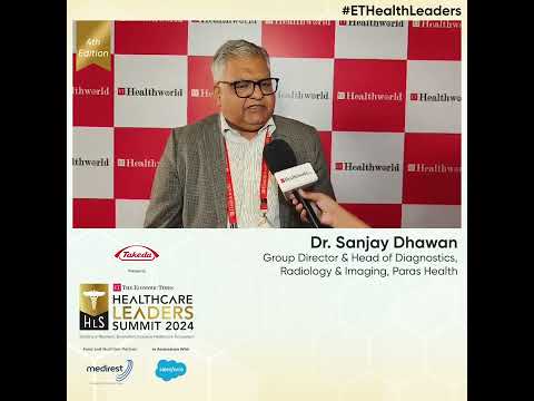 Dr. Sanjay Dhawan at the #ETHealthLeaders 2024!