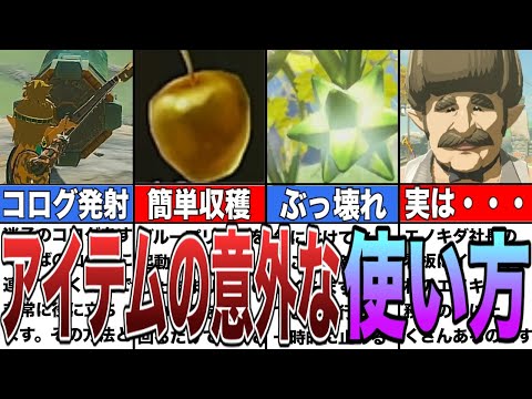 【ティアキン】実は意外な使い方ができるアイテム8選【ゆっくり解説】