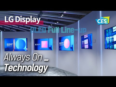 Full OLED lineup from ultra-large 97-inch to ultra-small 0.42-inch OLEDoS!