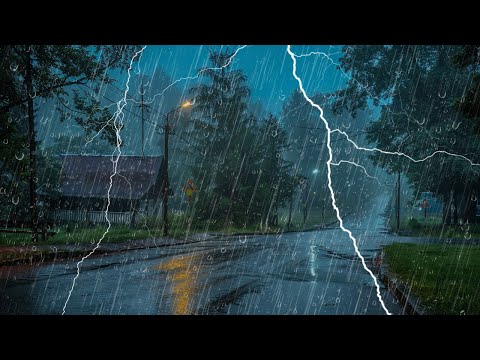 Sonido de la Lluvia Reales Te Hacen Dormir al Instante | Lluvia Relajante para Dormir Profundamente