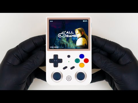 Anbernic RG353V Handheld Game Console Unboxing - ASMR