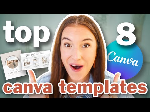 These 8 Canva Templates are selling like CRAZY 💰 (How to sell Canva templates to make money online)