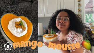 *:･✿ mango mousse recipe ✿･:*