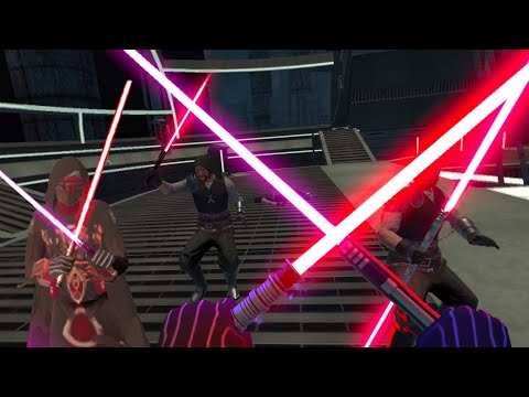 Darth Revan fights Dark Jedi on the StarForge | Blade And Sorcery VR