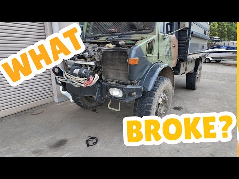 WHAT BROKE /UNIMOG