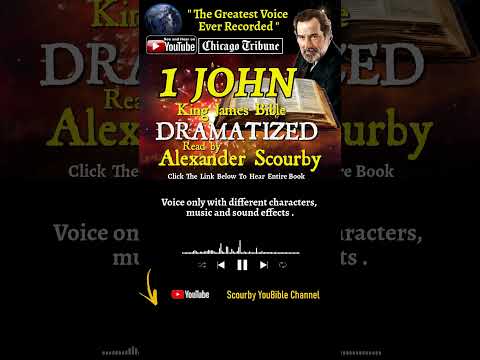 62~Book of 1 John Short | By A.Scourby | DRAMATIZED | God is Spirit, Truth & Love #youtubeshorts