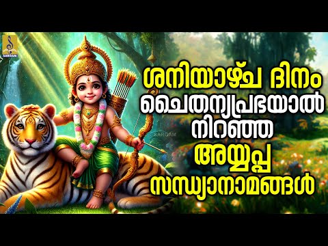 🔴 (LIVE) ശനിയാഴ്‌ച ദിനം ചൈതന്യപ്രഭയാൽ നിറഞ്ഞ അയ്യപ്പസന്ധ്യാനാമങ്ങൾ #ayyappa #ayyappaswamy #live