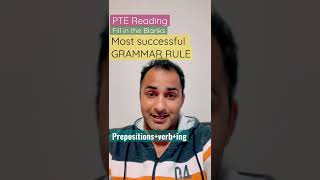 Most successful Grammar Rule in PTE Reading | PTE Tips and Tricks | PTE Reading Tips