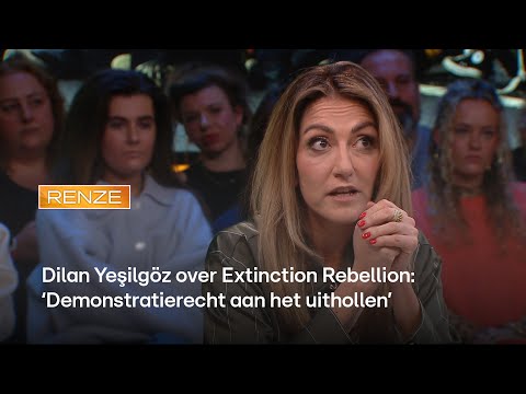 Dilan Yeşilgöz klaar met de demonstraties van Extinction Rebellion: ‘Dit zijn relschoppers’ | RENZE