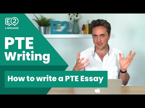 Writing a PTE Essay in Real-Time - with Jay