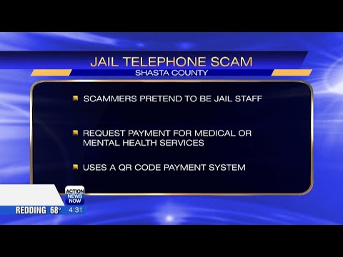 Shasta County Sheriff's Office warning public about telephone scam with fraudsters pretending to be