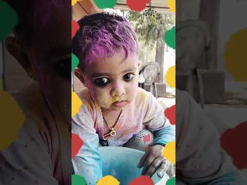 happy holi #cutebaby #cute