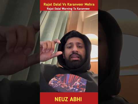 Rajat Dalal WARNING To Karanveer Mehra🤯| Karanveer Vs Rajat Dalal Lafda #trending #biggboss #shorts