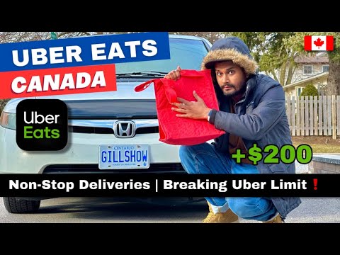 Uber Eats 12hrs Challenge 🇨🇦