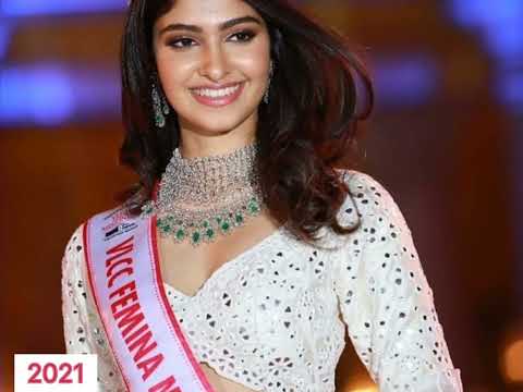 Miss India winner from(2017-2022)|