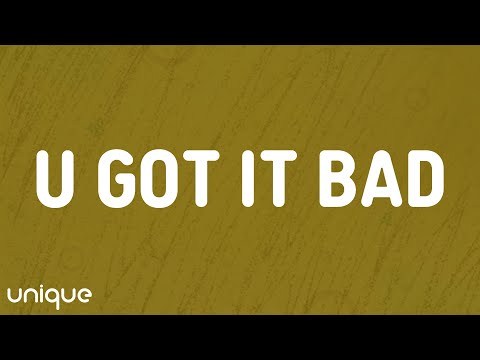 Usher - U Got It Bad (Lyrics)