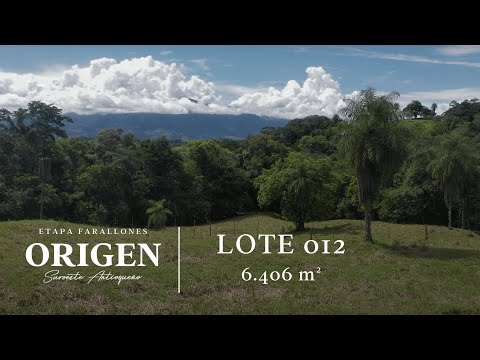 Lote 012- Origen Suroeste Antioqueño - Video 360° Etapa farallones