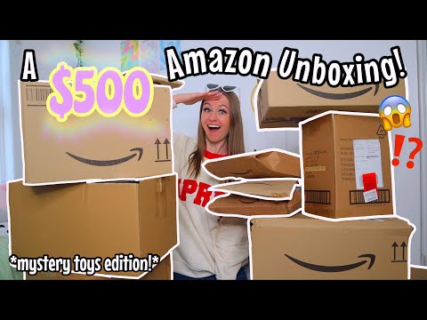 I Ordered my $500 *DREAM* Mystery Toys AMAZON Wish List!!😱🎁⁉️ (SPEECHLESS OMG...🫢) | Rhia Official♡