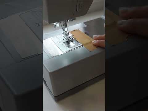 Easiest way to master a straight stitch #sewingtipsandtricks