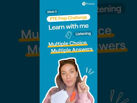 PTE Prep Challenge | 3 Multiple Choice, Multiple Answers Tips