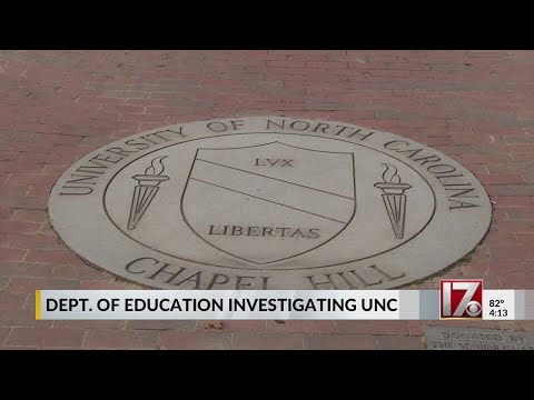 Department of Education investigating UNC