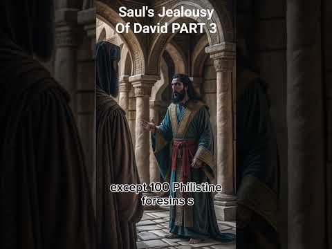 Saul's Jealousy Of David PART 3 #thebook #religion #biblestories #faithjourney #ancientheroes