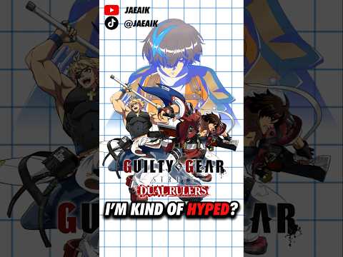 I'm Kind of Excited for the Guilty Gear Anime? #jaeaik #guiltygear #ggst #dualrulers #ggstanime