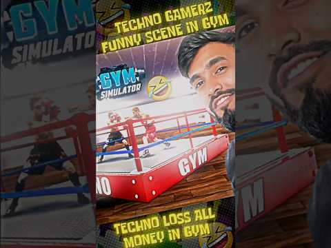 @TechnoGamerzOfficial FUNNY MOMENT IN GYM SIMULATOR | #shortvideo #shorts