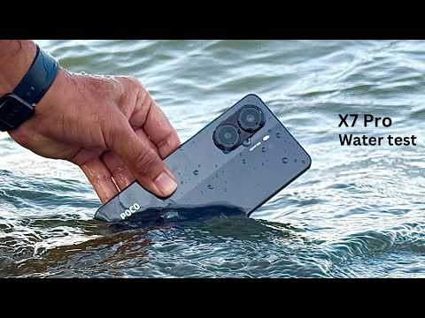 Poco X7 Pro Water Test | IP69 Rating