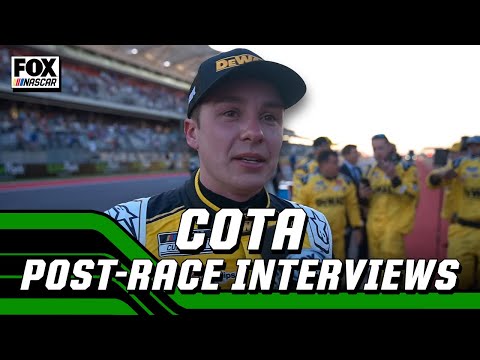 Christopher Bell and William Byron's post-race interviews from COTA | NASCAR on FOX