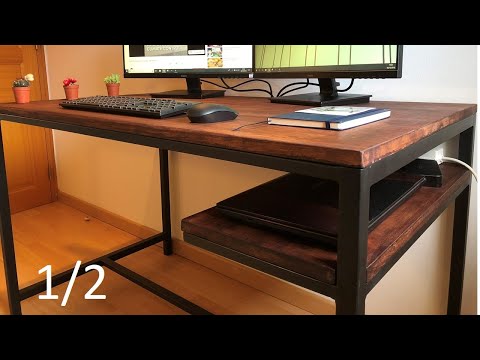 Making an Industrial Style Desk