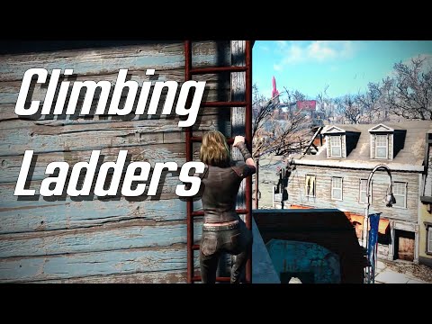 Fallout 4 | My take on climbable ladders