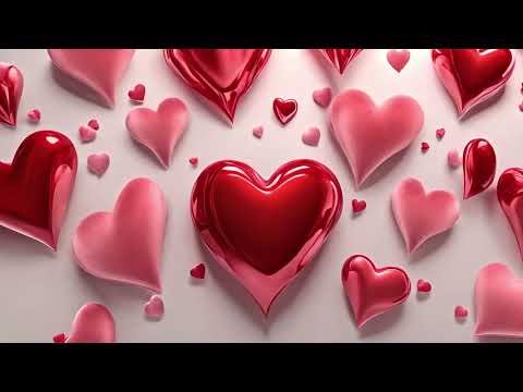 4K Hearts Background ❤ Love Collection ❤ Slow Relaxing & Romantic ❤  Wedding Animation Wallpaper