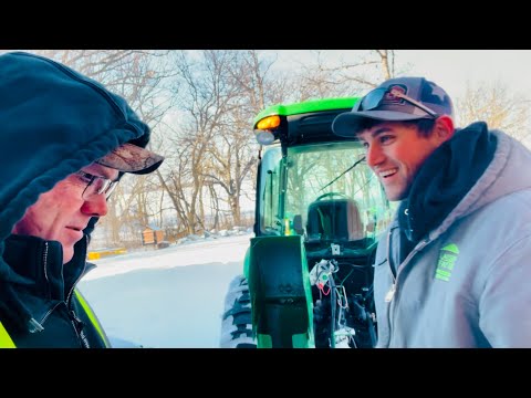 Snowblower Attached AFTER the First Snowstorm – A Winter Struggle!