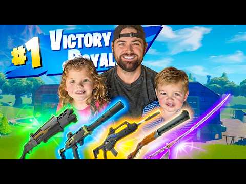 Fortnite Prodigy Letting Her Little Brother Pick Her Loot!!!