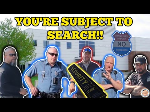 FEDERAL PRISON GUARDS *REFUSE SEARCH* BY PRESS *DISMISSED/OWNED* DRIVE OF SHAME WITH BONUS FOOTAGE