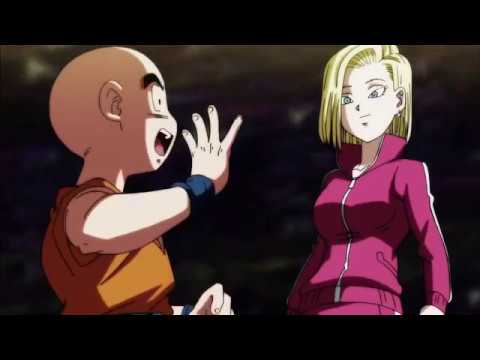 Krillin and No 18 awesome teamwork