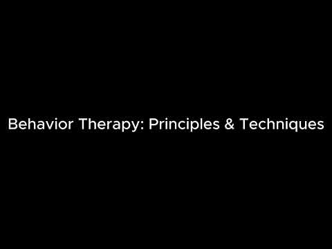 Behavior Therapy: Principles & Techniques podcast