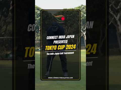 #PlayersInAction Connect India Japan proudly presented the Tokyo Cup! #ToyoCup2024 #tokyocup #golf