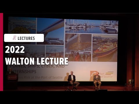 2022 Walton Lecture: Planes, Ships, Cyber, and Internships